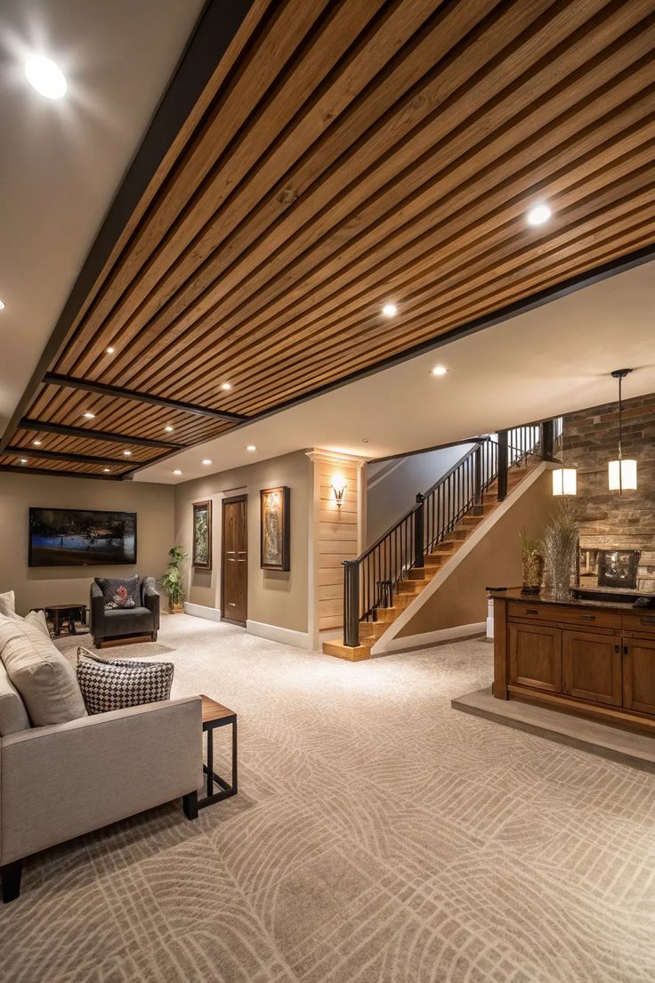 16+ inspiring exposed basement ceiling ideas