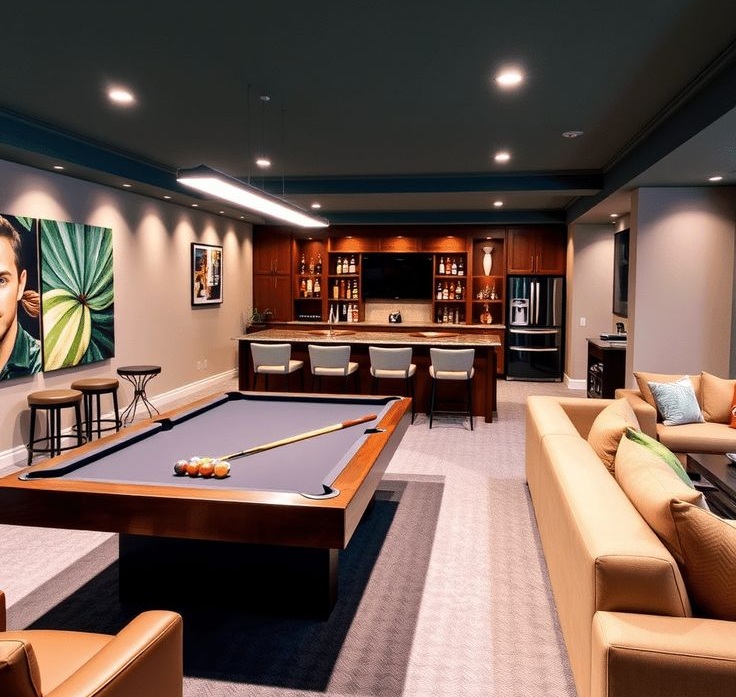 20+ long basement design ideas for a stylish space…